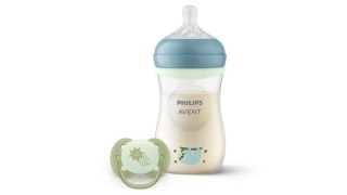 SCD838/17 BUTELKA 260ML NIGHT + SMOCZEK RESPONSYWNY NIGHT NATURAL