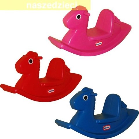 LITTLE TIKES 403C KONIK KOŃ BUJAK RÓŻOWY na biegunach