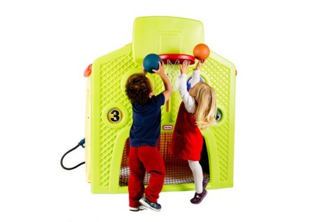 LT Domek Miejski Zabaw żółto zielony 444c