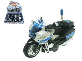 Motocykl Policja 13cm św/dźw napęd HKG104 31409