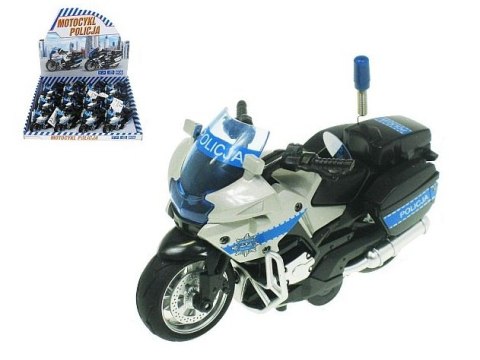 Motocykl Policja 13cm św/dźw napęd HKG104 31409