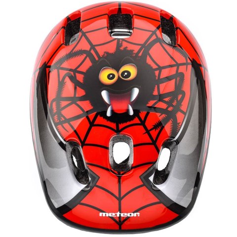 ND05_K9741 24827 Kask rowerowy Meteor KS06 Spider roz S 48-52cm 24827