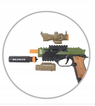 Pistolet na baterie w pudełku 1205757 57577