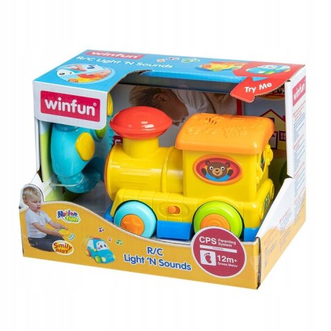 Pojazd sterow.z kierownicą-lokomotywa Smily 01156