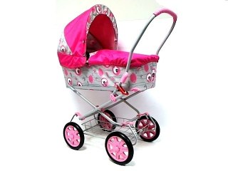 Wózek lalkowy głęboki