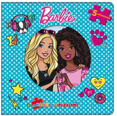 Barbie. Książka z puzzlami BRER1
