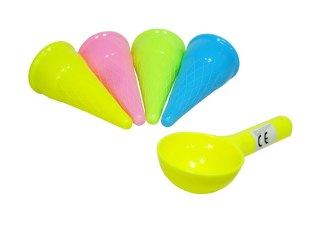 Foremki do piasku lody+łyżka Q2958 26040
