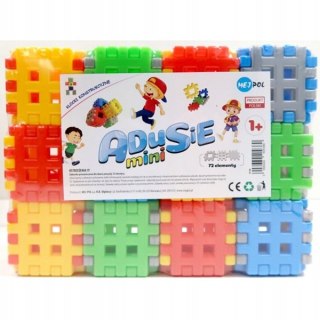 Klocki konstrukcyjne ADUSIE Mini 72 09380