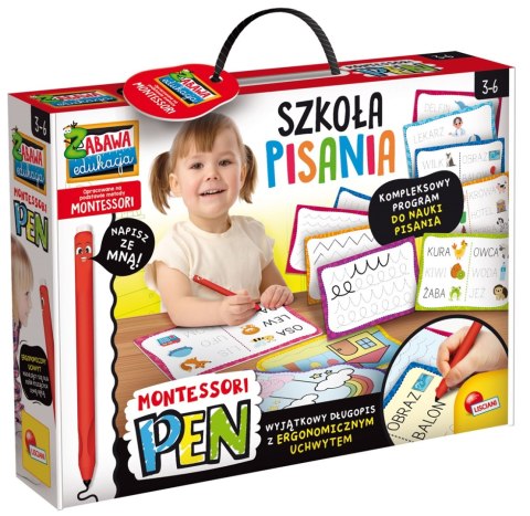 Lisciani Montessori Pen szkoła pisania 18tab.01320
