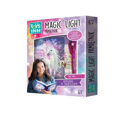 STNUX Pamiętnik magic light Unicorn STN7823 97823