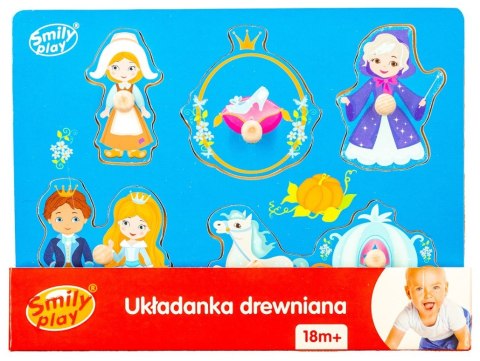 Układanka Kopciuszek SmilyPlay SPW83808 38089