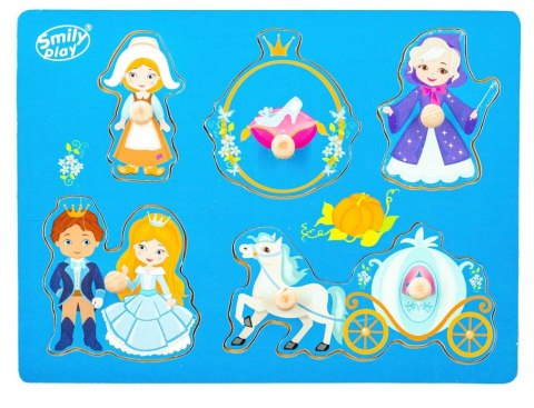 Układanka Kopciuszek SmilyPlay SPW83808 38089