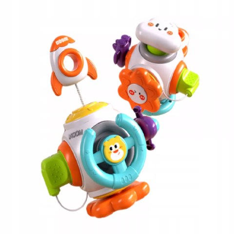 Edukacyjna kostka dla dzieci 18m + interaktywna kula sensoryczna 99-17