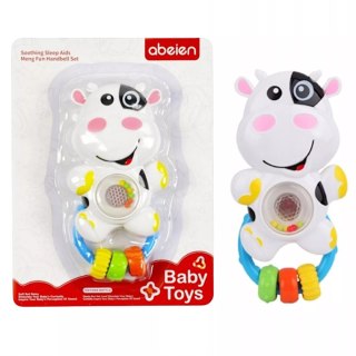 GRZECHOTKA SENSORYCZNA KRÓWKA MELODYJKI ŚWIATŁA 81