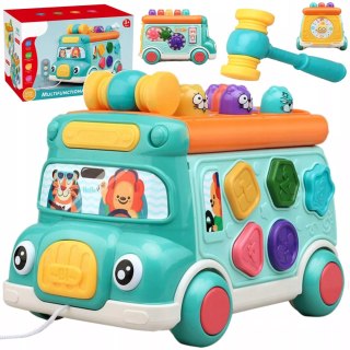 Wielofunkcyjny autobus edukacyjny dla dzieci dźwięki światła LM705