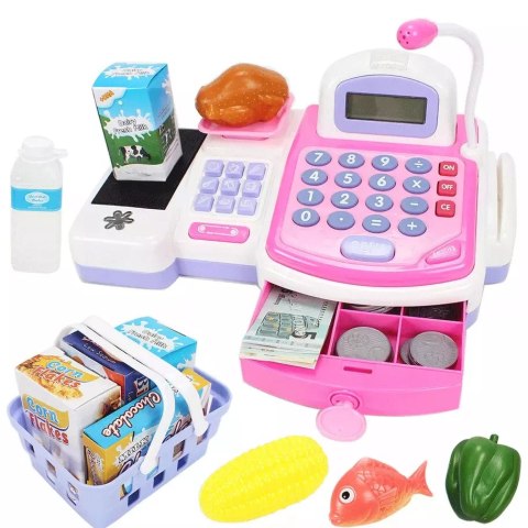 DUŻY ZESTAW KASA SKLEPOWA SENSORYCZNY CZYTNIK 5911