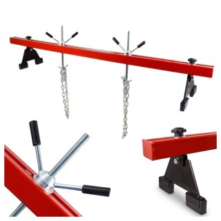 Belka Mostek Silnik Skrzynia Biegów 500 kg Regulowana z Gumowymi Osłonami