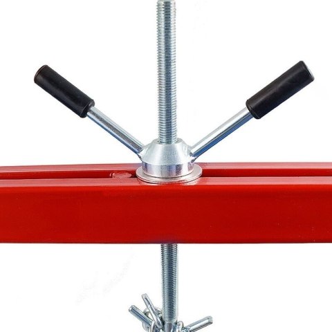 Belka Mostek Silnik Skrzynia Biegów 500 kg Regulowana z Gumowymi Osłonami