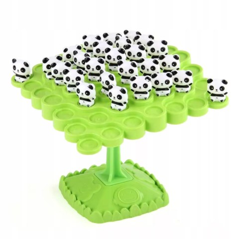 Gra Zręcznościowa Balansujące Skaczące Pandy Drzewo 50el dla dzieci 97A