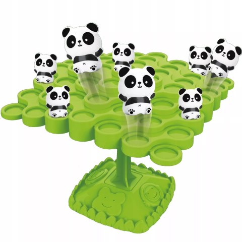 Gra Zręcznościowa Balansujące Skaczące Pandy Drzewo 50el dla dzieci 97A
