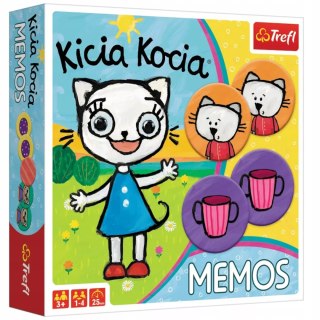 Gra dla dzieci Kicia Kocia Memos Kicia Kocia 3+ Trefl 01894