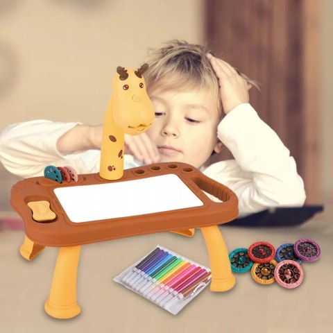 Projektor do rysowania stolik gryzak jelonek 20221