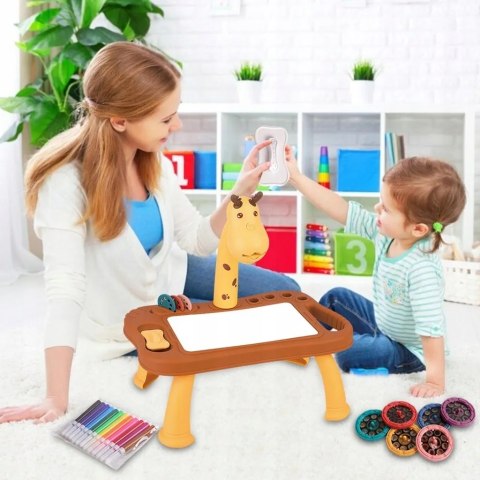 Projektor do rysowania stolik gryzak jelonek 20221