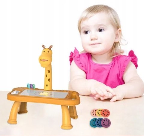 Projektor do rysowania stolik gryzak jelonek 20221