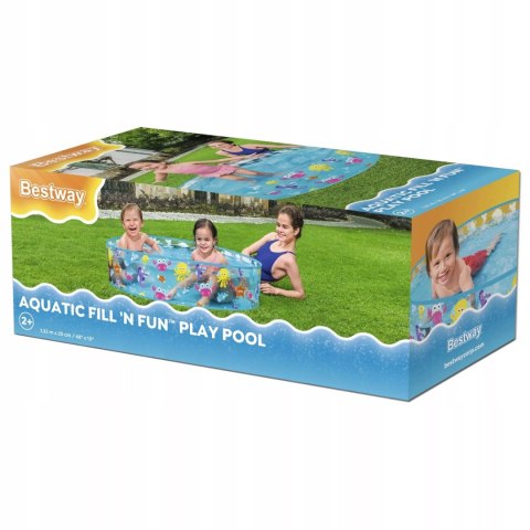 Basen ogrodowy rozporowy dla dzieci 122x 25cm Bestway 55028