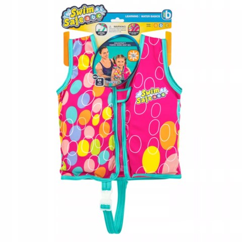 Kamizelka do nauki pływania pianka rozmiar M/L różowy Bestway 32177R