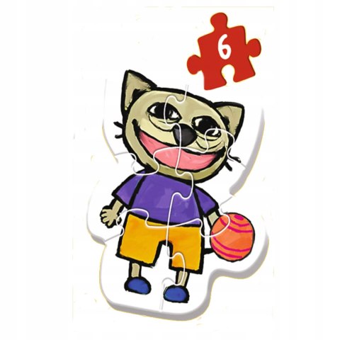 Moje pierwsze puzzle Kicia Kocia Baby 2+ Trefl 36088