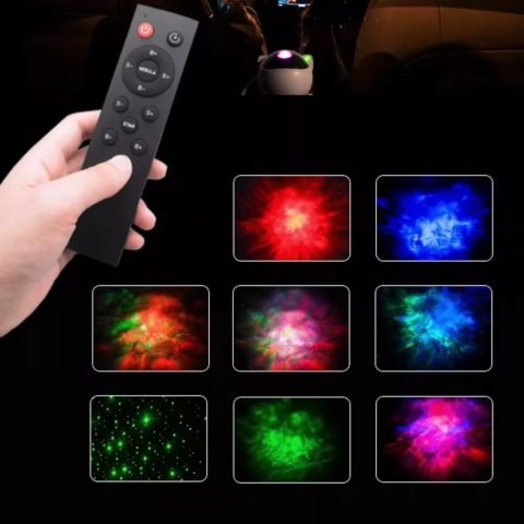 Projektor gwiazd lampka rzutnik nieba astronauta pilot A2780