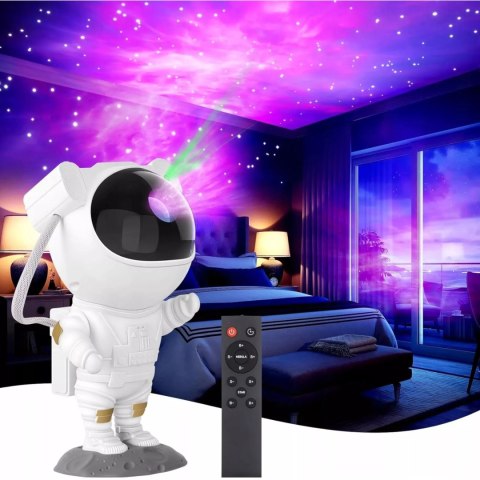Projektor gwiazd lampka rzutnik nieba astronauta pilot A2780