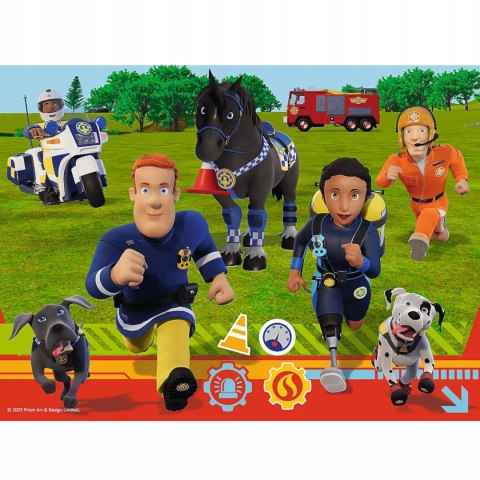 Puzzle Strażak Sam 30 el. Gotowi do pomocy Trefl 18297