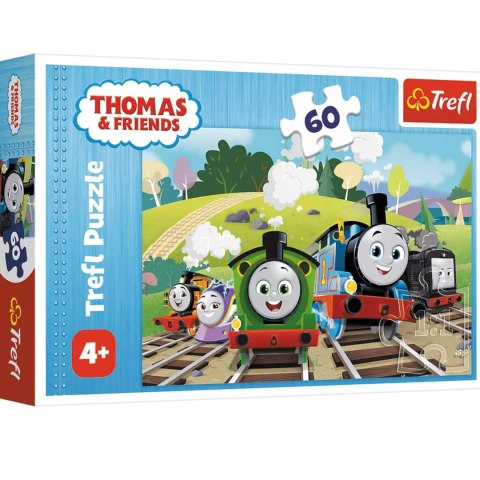 Puzzle Tomek i Przyjaciele 60 el. Tomek na wycieczce Trefl 17379