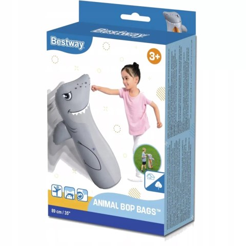 Worek dmuchany bokserski treningowy dla dzieci rekin Bestway 52152S