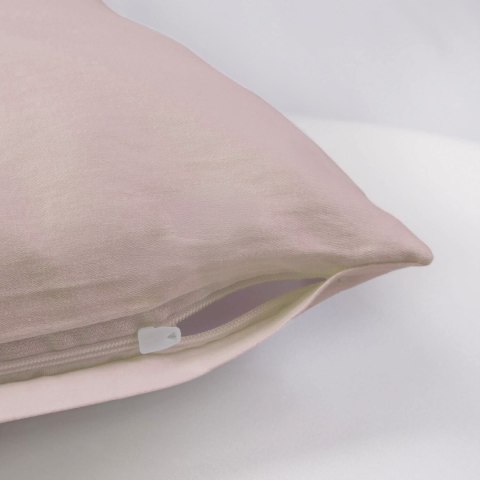 Poszewka satyna bawełna róż pudrowy 5665/40x40.