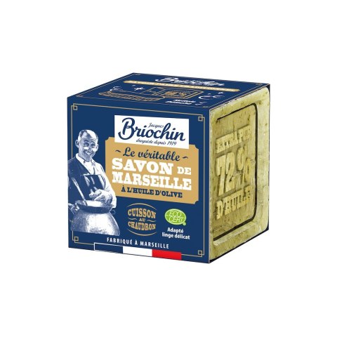 MYDŁO MARSYLSKIE W KOSTCE ECO 300 g - BRIOCHIN