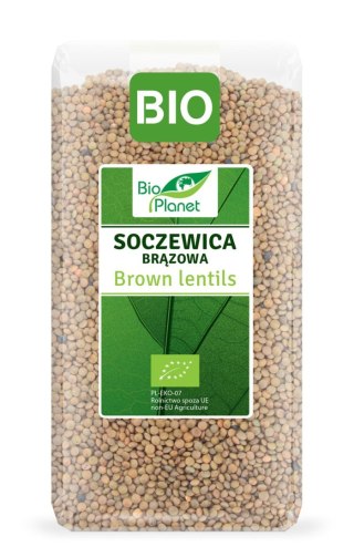SOCZEWICA BRĄZOWA BIO 500 g - BIO PLANET