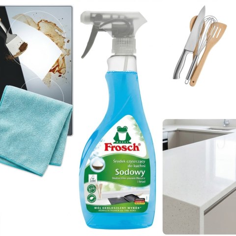 Frosch Środek Czyszczący Do Kuchni Sodowy Na Tłuszcz I Brud 500ml