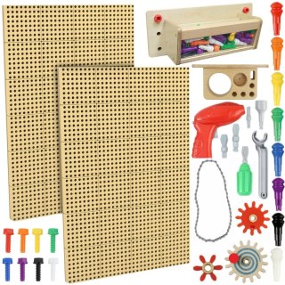 MASTERKIDZ Panele Montażowe STEM + Akcesoria Zestaw XXL