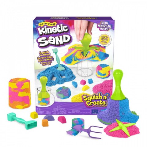SPIN Kinetic Sand Zgniataj i twórz 6065527 /4