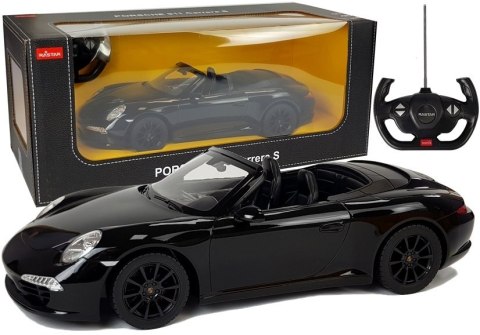 ND24_6004 Auto R/C Porsche 911 Carrera S Rastar 1:12 Czarne