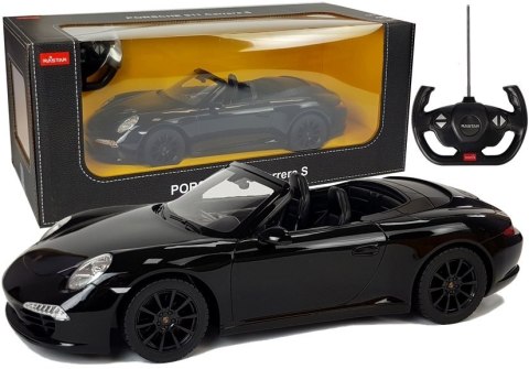 ND24_6004 Auto R/C Porsche 911 Carrera S Rastar 1:12 Czarne