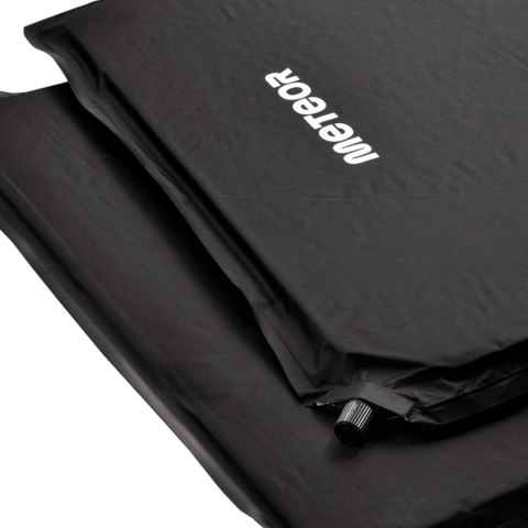 ND05_M0894 16432 Mata samopompująca Meteor 195 x 60 x 2,5 czarna 16432