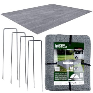 Podłoga do namiotu i przedsionka ze śledziami 250x300 cm 5 el.