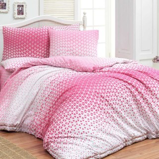 Pościel bawełniana MILANO PINK/160x200 COTTONLOVE EXCLUSIVE (promocja)