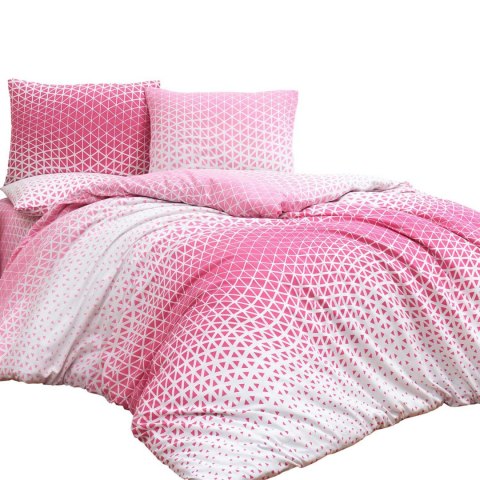 Pościel bawełniana MILANO PINK/160x200 COTTONLOVE EXCLUSIVE (promocja)