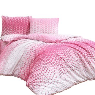 Pościel bawełniana MILANO PINK/200x220 COTTONLOVE EXCLUSIVE (promocja)
