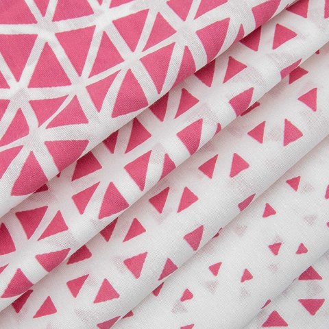 Pościel bawełniana MILANO PINK/200x220 COTTONLOVE EXCLUSIVE (promocja)